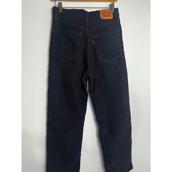 Levi's Womens Ribcage Straight Ankle High Rise Corduroy Jeans - Picture 5 of 5